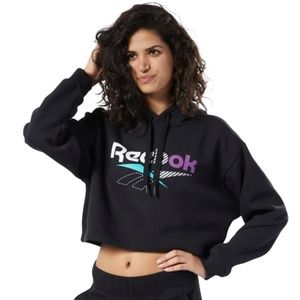 Reebok cropped sweatshirt